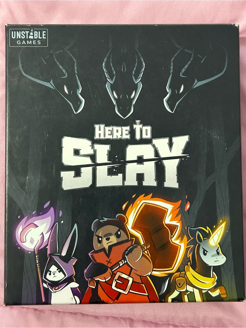 Here To Slay Board Game - Black